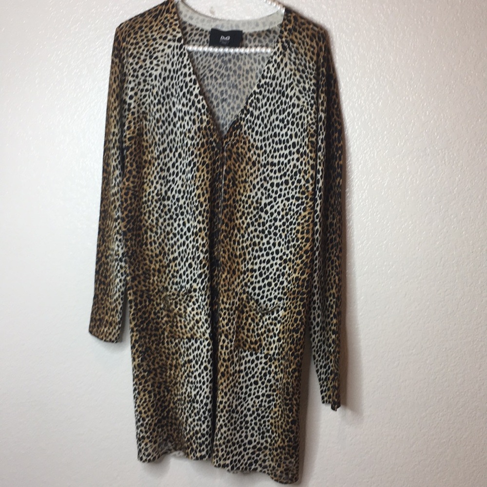 Dolce & Gabbana leopard Cardigan Size 40 - Picture 1 of 7